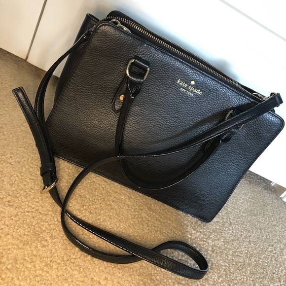 kate spade Handbags - Kate Spade Black Purse Crossbody Handbag GREAT